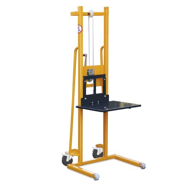 Manueller Materialaufzug – 100 kg, Hub 1500 mm, verschiedene Ausführungen