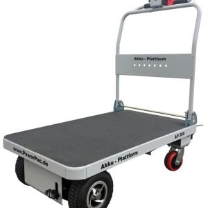 Elektrischer Plattformwagen PowerPac AP250 – Tragfähigkeit 250 kg, 5 Stunden Betriebsdauer