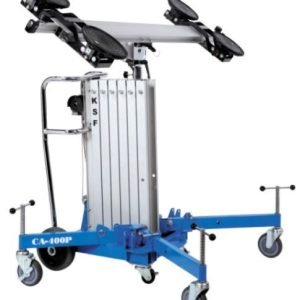 Elektrischer Lastenaufzug CA400 GL – Glasstütze, Tragfähigkeit 150 kg