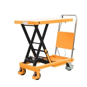 Scherenhubtisch SHT 300, Tragfähigkeit 300 kg, Plattform 855 × 500 mm