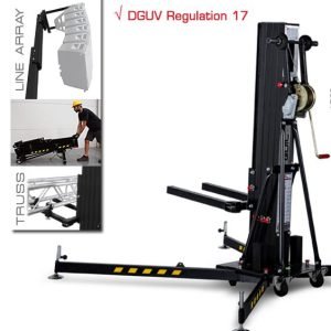 Hebefuß ULK 500/500 Plus – Tragfähigkeit 200 kg, Hub 6500 mm