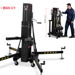 Hebefuß ULK 600/600 XL – Tragfähigkeit 350 kg, Hub 6000 mm