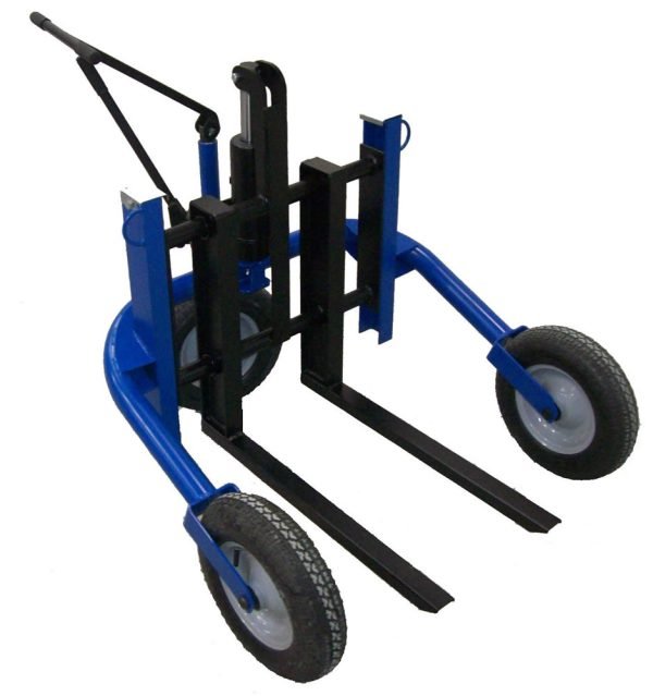 Geländegängiger Niederhubwagen M-500 – Tragfähigkeit 500 kg, Gabel Länge 660 mm