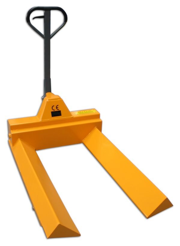 Niederhubwagen für Rollen PHW 6/10 – Tragfähigkeit 2000 kg, Rollen von 600–1000 mm