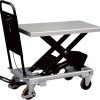 Silverstone Scherenhubtisch – Plattform 1010 × 520 mm, Tragfähigkeit bis 1000 kg
