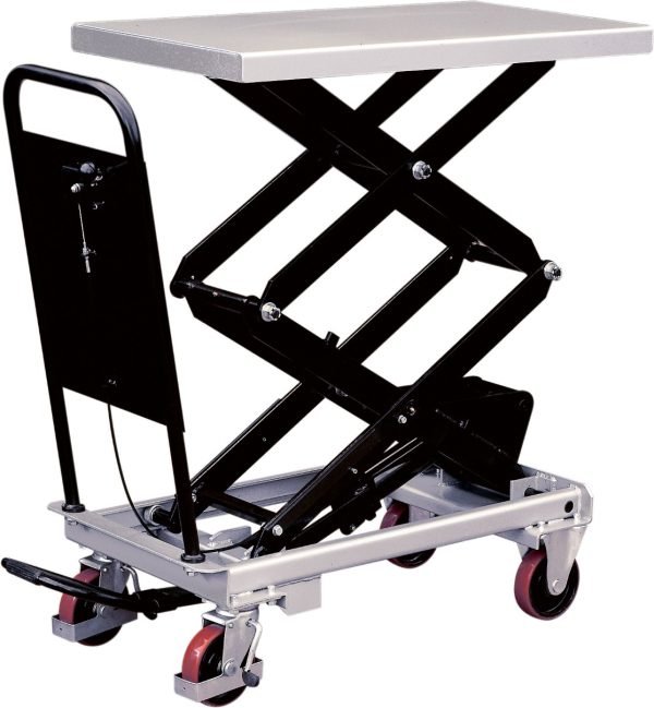 Silverstone Scherenhubtisch – Plattform 1010 × 520 mm, bis 800 kg