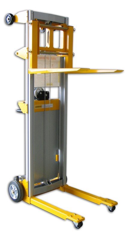 Aluminium-Minilift AL 181 – Tragfähigkeit 181 kg, manuell mit Seilwinde