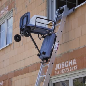 Batterie-Hebemodul „Perfect“ für GEDA-Leiter – Tragfähigkeit 120 kg