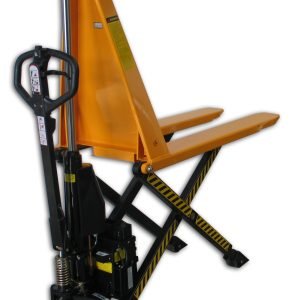 qteck Scherenhubwagen SHW 1000 E – Tragfähigkeit 1000 kg, halb-elektrisch