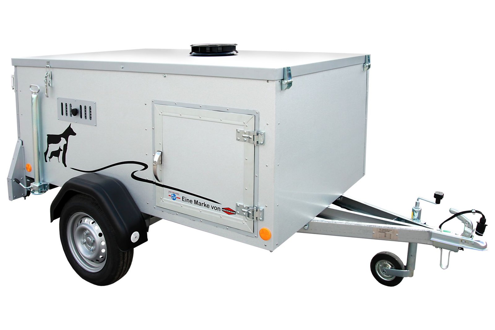 TPV Hundeanhänger HT-EU2/3 Dog3 Plus Ungebremst 750kg