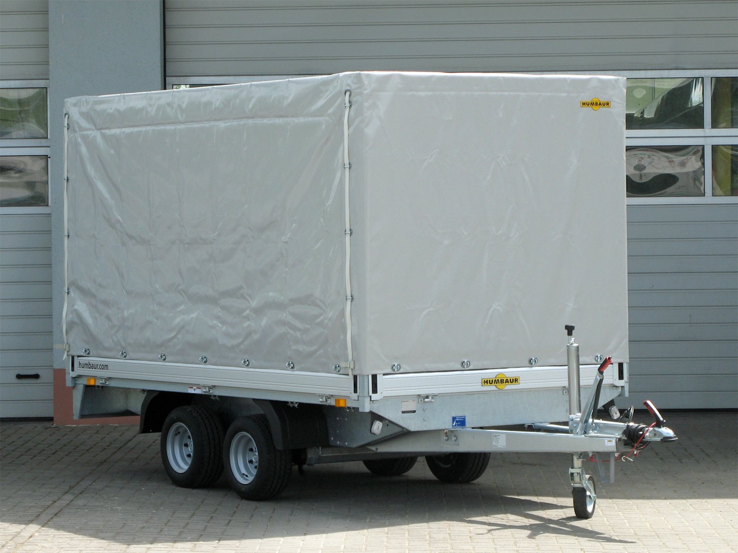 Humbaur HN203116 Planenaufbau – 1800 mm lichte Innenhöhe