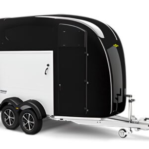 Humbaur Pegasus 2700 S Alu Aerodynamischer Poly-Aluaufbau | EquiDrive® PLUS S Fahrwerk
